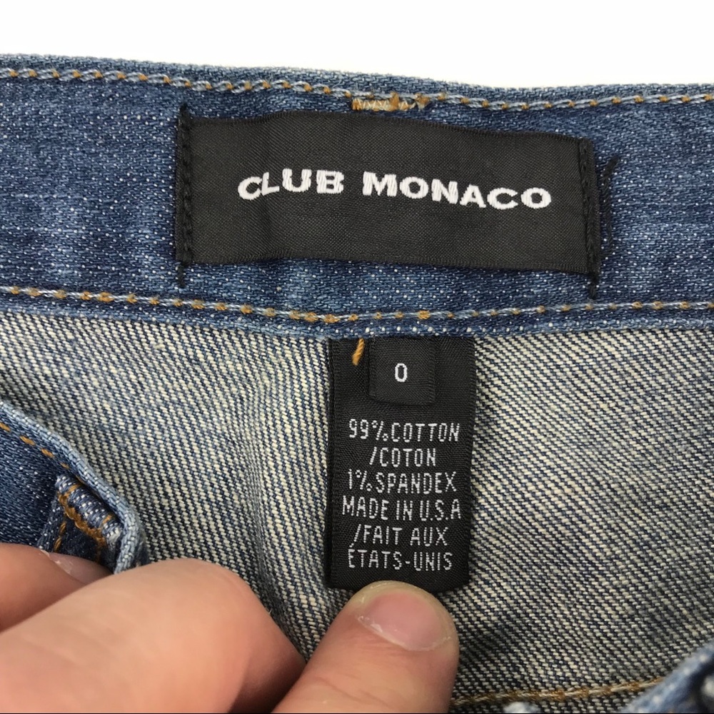 [Sold] Women’s Club Monaco Straight Leg Jeans - Picture 3 of 7